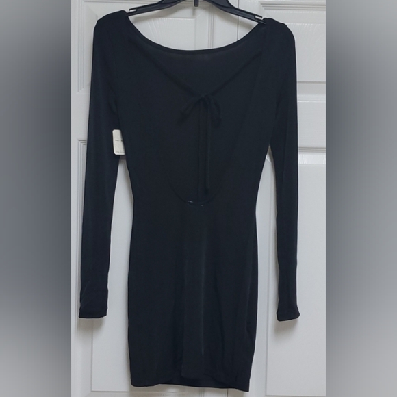 Free People Call Me Later Mini Dress/Black - Picture 3 of 15